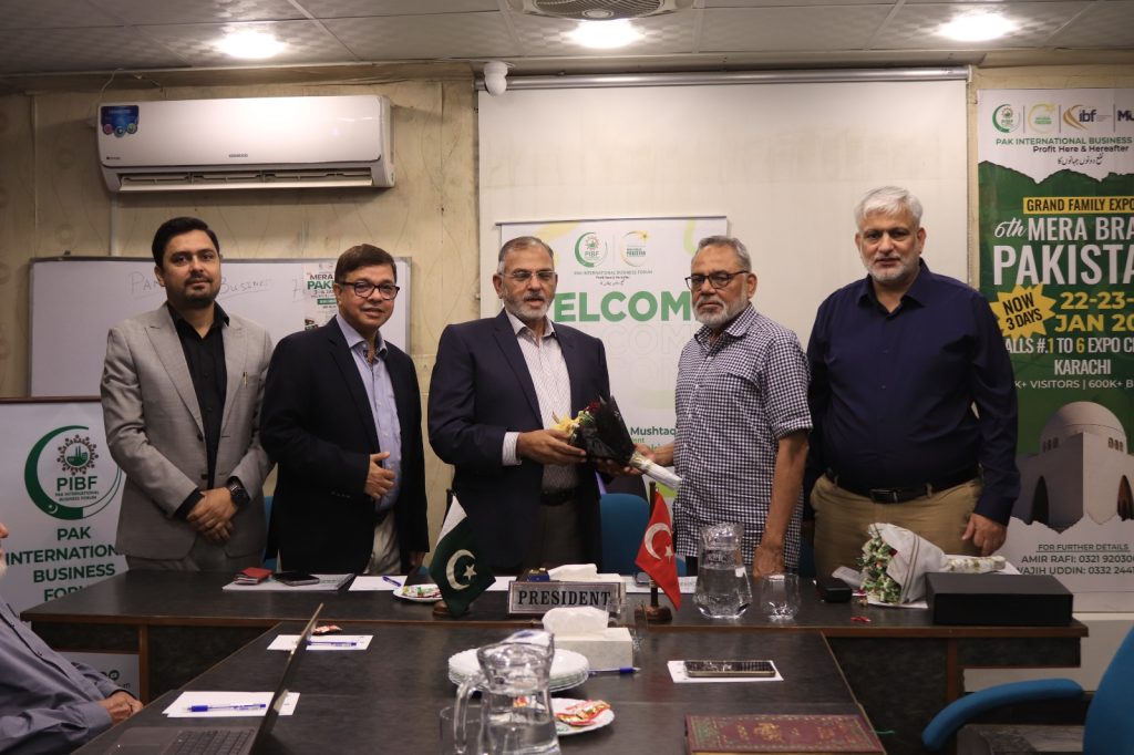 PIBF Karachi Visit By Centeral President