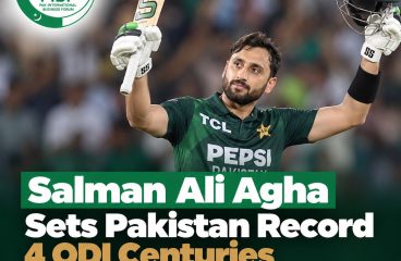 Salman Ali Agha ODI Record