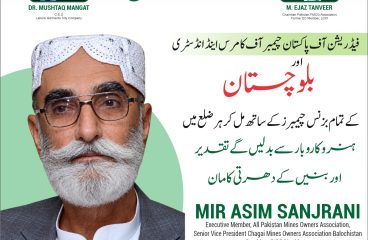 Mir Asim Sanjrani PIBF